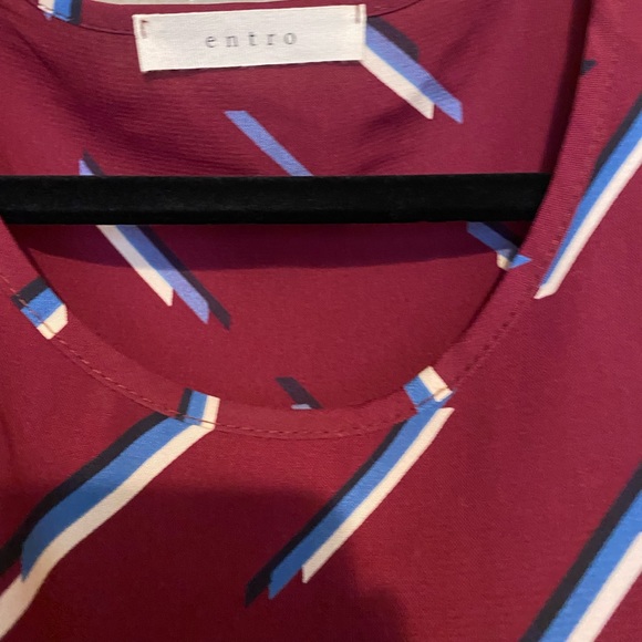Entro Fun Patterned Blouse - Picture 4 of 6